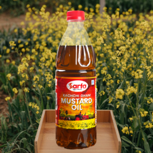 Sarfa Kachchi Ghani Mustard Oil 200ml Bottle